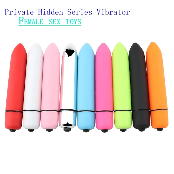 10 Frequency Bullet Female Sex Toy Vibrator Masturbation Adult Mini Sex Toy Clitoris Vagina Anal Plug Breast Augmentation Stimul