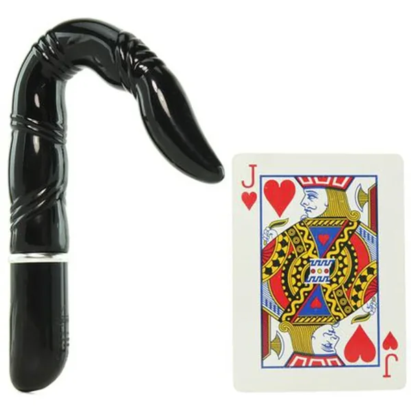 10 FUNCTION SELF PLEASING Vibrating Prostate Massager 4 INCH BLACK