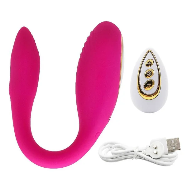 10-Mode U-Shaped Wearable Dildo – Wireless Remote Vibrator