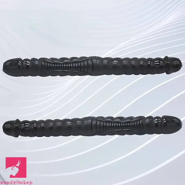 16.5in Super Long Double Head PVC Cock Dildo For G Spot Love