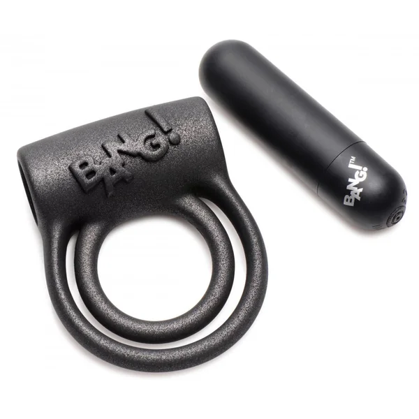 25X Vibrating Silicone Cock Ring with Remote Control