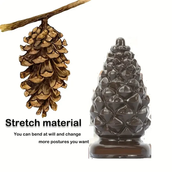 2 Models Pine Cone Shaped Thick Anal Plug For Anal Love Sex Toy