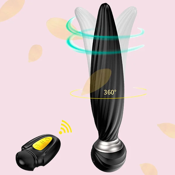 360° Rotate Electric Anal Plug Prostate Massager Sex Toys for Couple