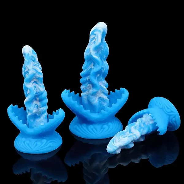 3 Sizes Cannibal Flowers Silicone Anal Plug Stimulate Vagina Anus