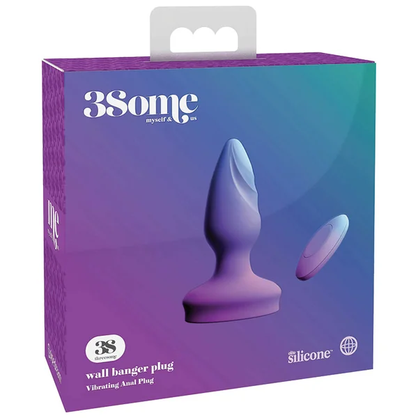 3Some Wall Banger Plug Vibrating Anal Plug