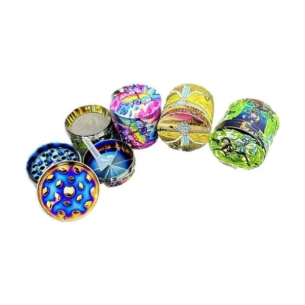 40mm Grinder 4 Piece Character Design