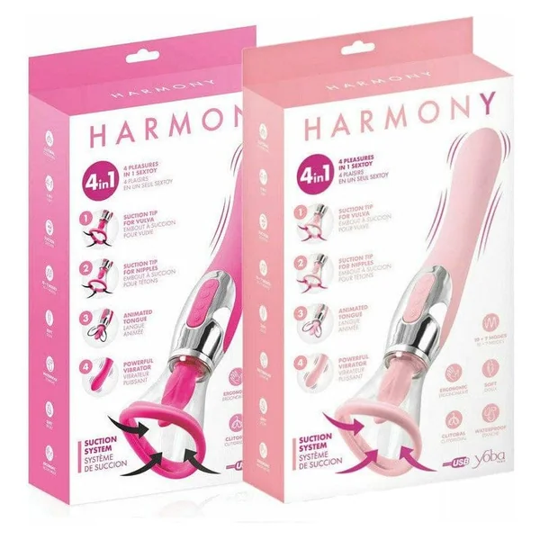 4 in 1 vibrator - Yoba Paris - Harmony