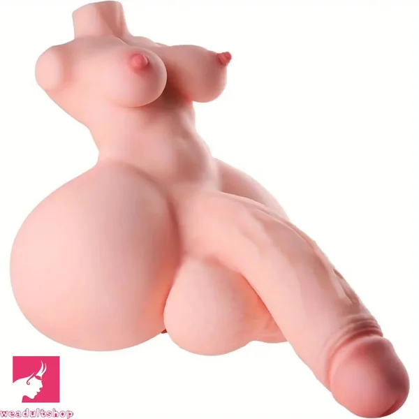 5.51in Realistic Dildo Shemale Sex Torso with Breasts Anal Sex Men Love