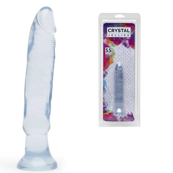 5.5 Inch Crystal Clear Anal Starter Dildo by Doc Johnson