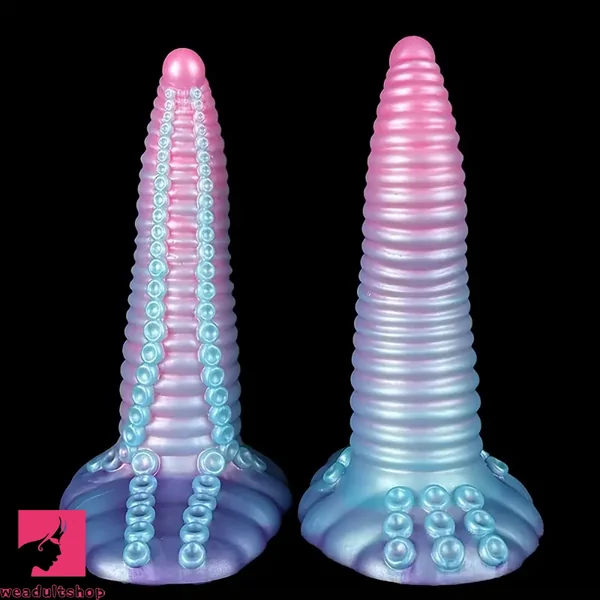 8.26in Silicone Thick Tentacle Dildo Monster Big Dilation Soft Anal Plug