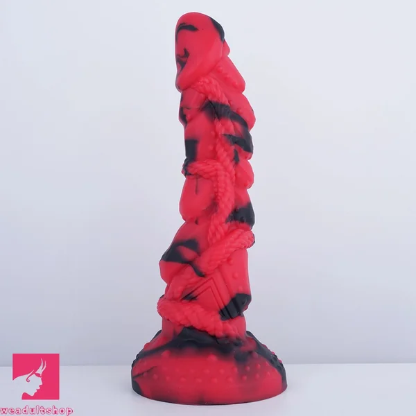 8.46in Big Fantasy Silicone Soft Dildo Sex Toy For Women Vaginal Massager