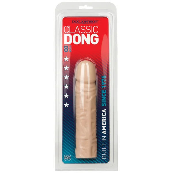 8" Classic Dong - White