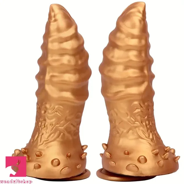 9.25in Liquid Silicone Anal Butt Plug Fat Toy Ultral Soft Anal Thick Dildo