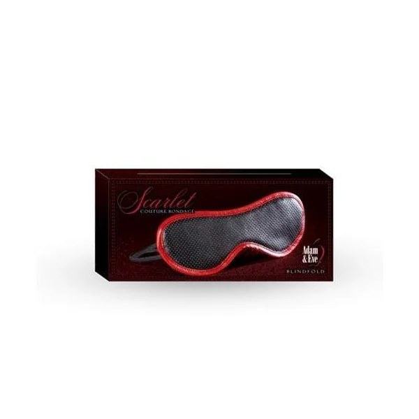 Adam and Eve Scarlet Couture Blindfold