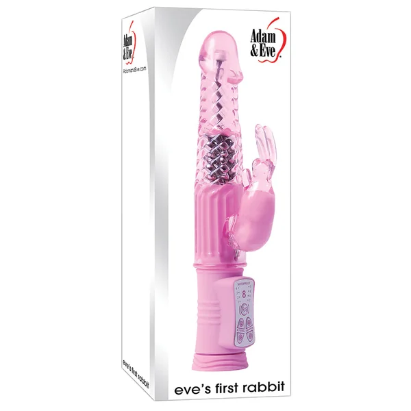 Adam & Eve Eve's First Thruster Rabbit - Pink 9"