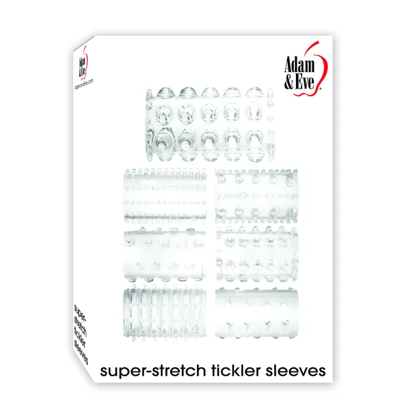 ADAM & EVE SUPER STRETCH TICKLER SLEEVES