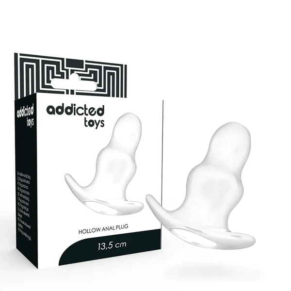 Addicted toys 13cm large anal dilator transparent tunnel for butt hole expert sex toy