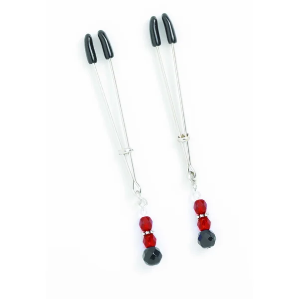 ADJ CLAMP W/RED BEADS
