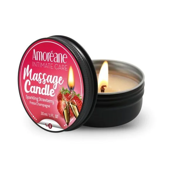 Amoreane Massage Candle Sparkling Strawberry