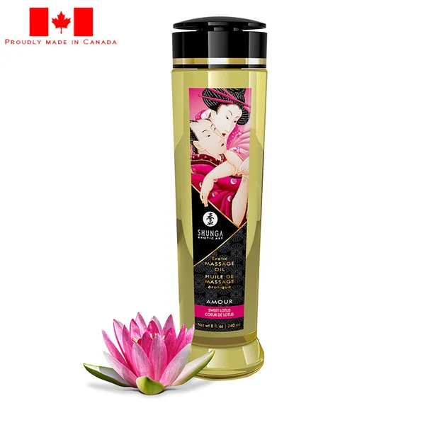 Amour Sweet Lotus Massage Oil by Shunga