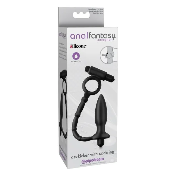 ANAL FANTASY ASS KICKER W/COCK RING