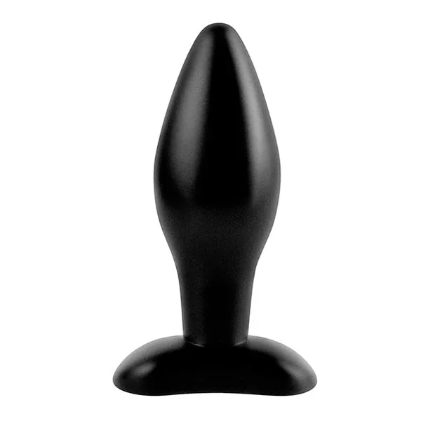 Anal Fantasy Collection Medium Silicone Plug – Black