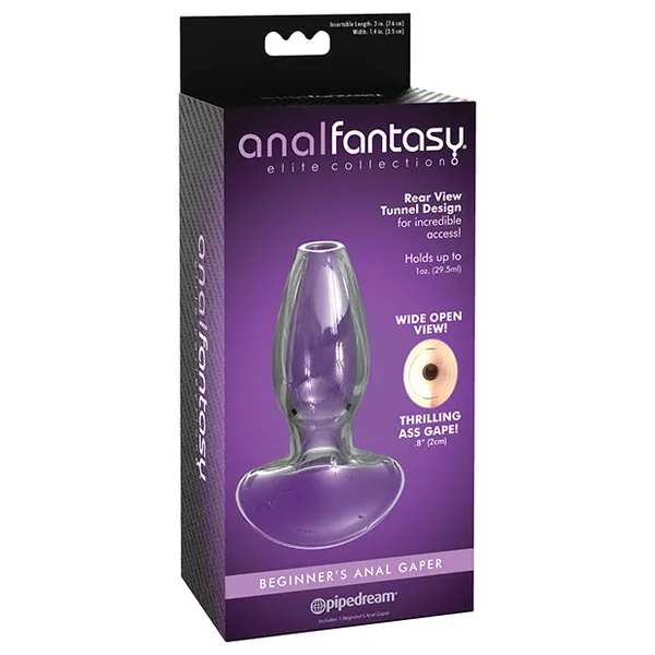 Anal Fantasy Elite Beginners Anal Glass Gaper Clear
