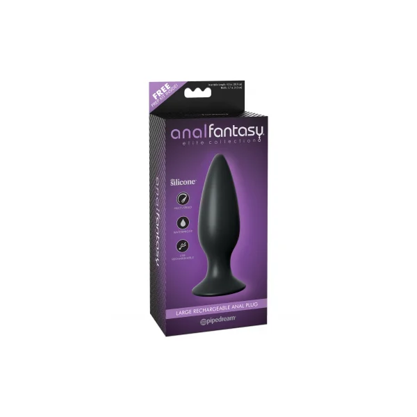 ANAL FANTASY ELITE LARGE RECHARGEABLE ANAL PLUG