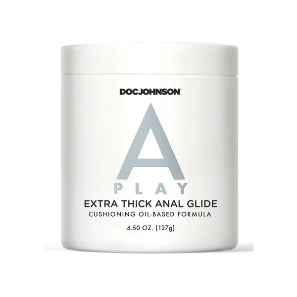 A-Play Extra Thick Anal Glide Cushioning Oil-Based Formula 4.5oz