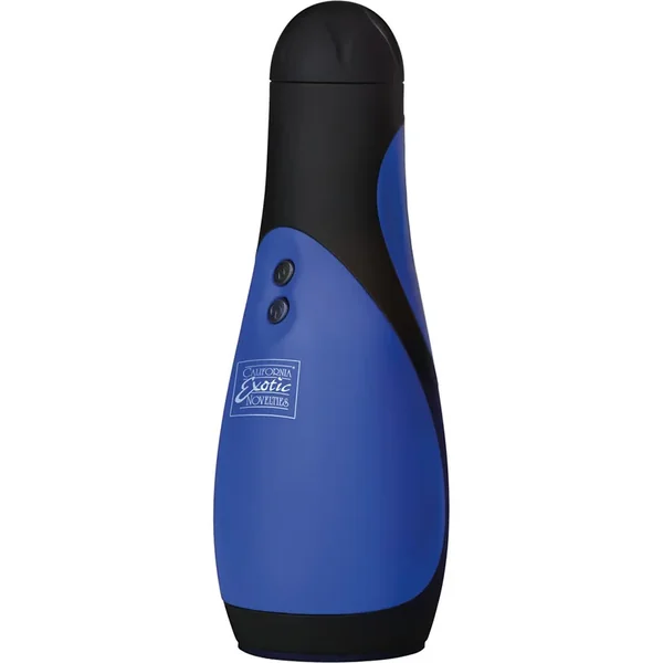 Apollo Power Stroker Masturbator 8.5in – Blue