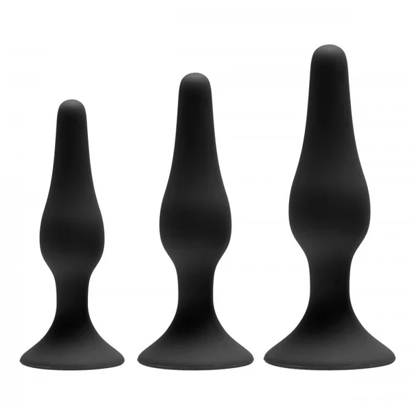 Apprentice Silicone 3pc Anal Trainer Set