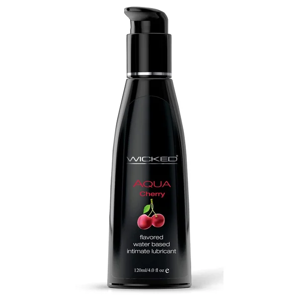 Aqua Cherry Water-Based Lubricant 4 Oz