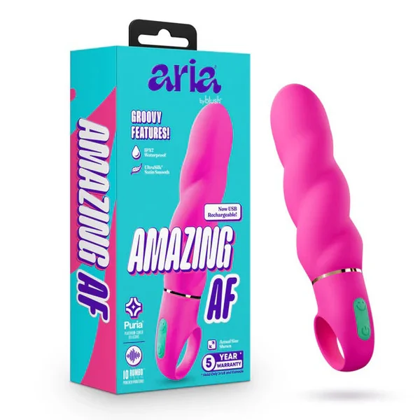 Aria - Amazing Af 2.0 - Rechargeable Vibe - Fuchsia