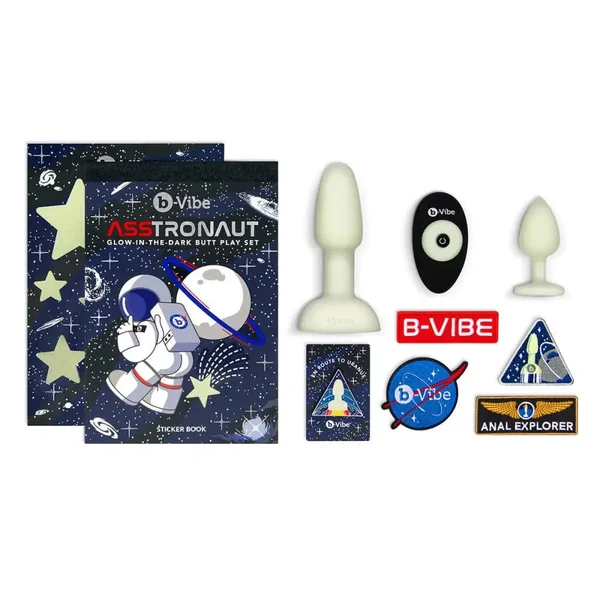 ASStronaut Glow-in-the-Dark 10 Piece Butt Play Set