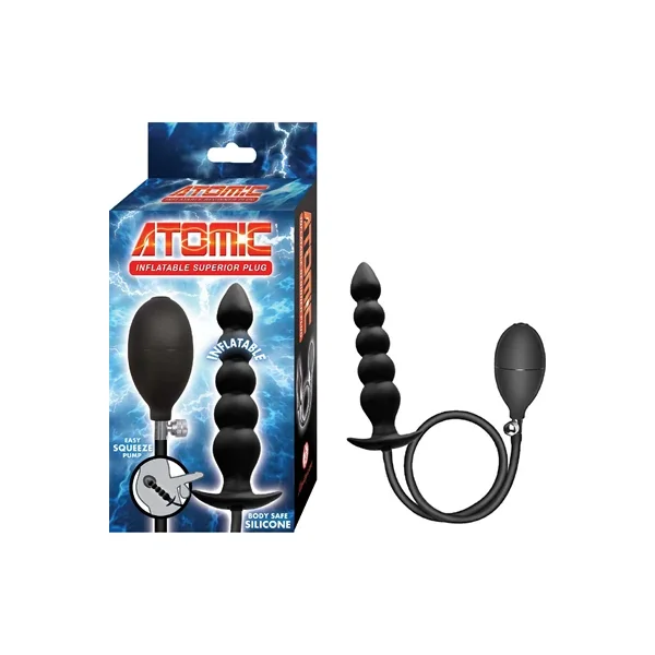 Atomic Inflatable Superior Plug – Black