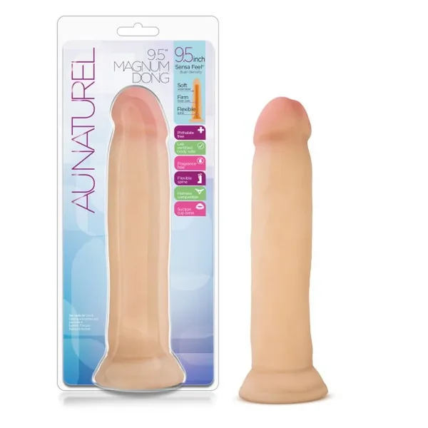Au Naturel Magnum Dong, 9.5″/24cm, Beige