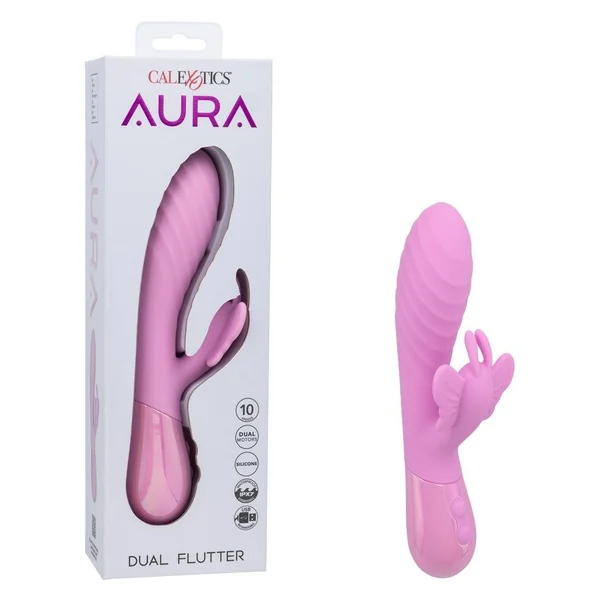 Aura Dual Flutter Vibrator by Cal Exotics