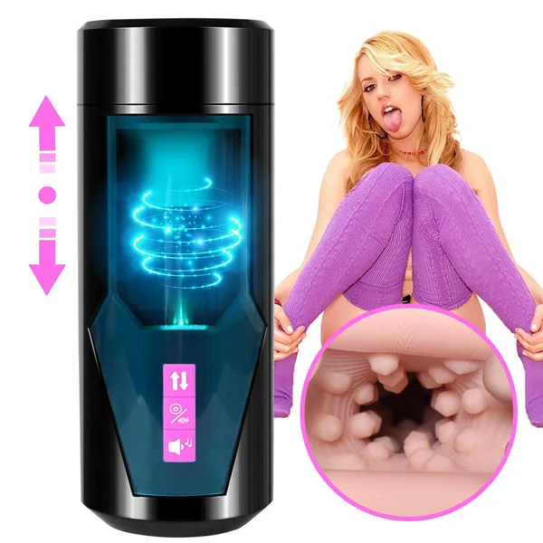 Automatic Stroker Toy Erotic Massage Penis Cock Trainer