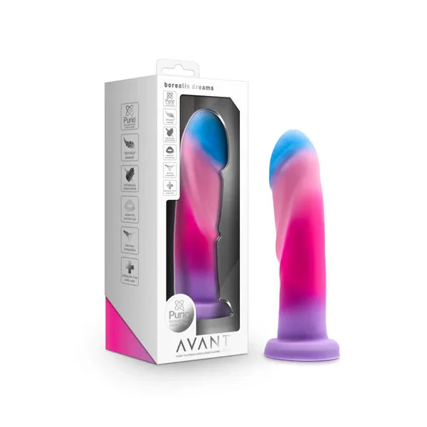 Avant Borealis Dreams Cotton Candy Dildo by Blush Novelties