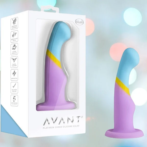 Avant D14 G-Spot or Prostate Dildo - Heart of Gold