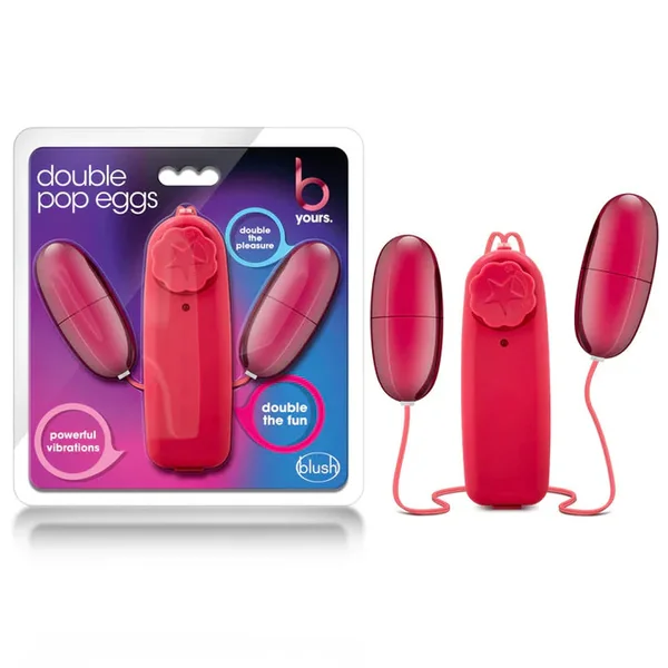 B Yours Double Pop Vibrating Egg by Blush Novelties