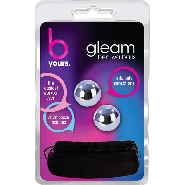 B Yours Gleam Kegel Ben Wa Balls Stainless Steel