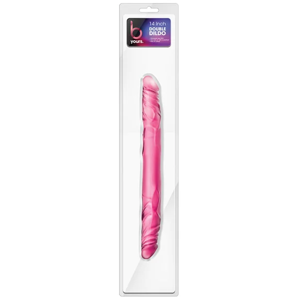 B Yours Pink 14-Inch Long Dildo