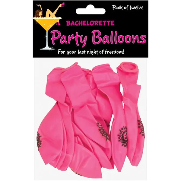 Bachelorette Party Balloons – Pack of 12