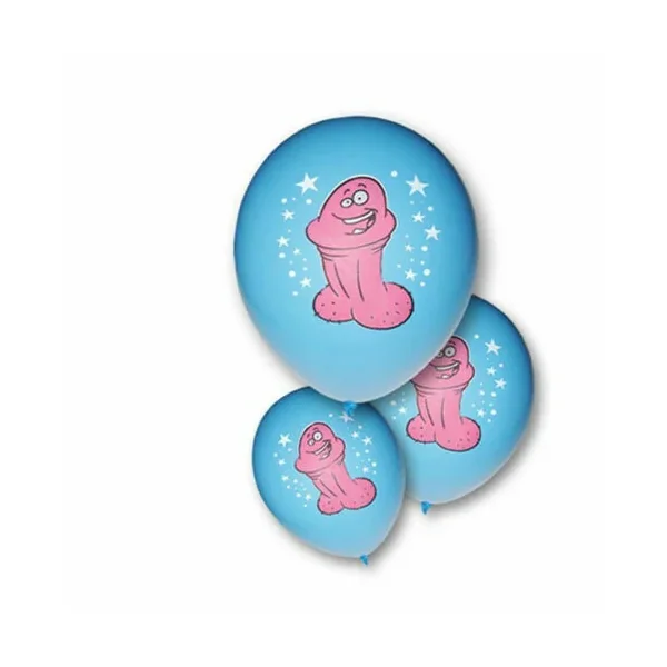 Bachelorette Willy Pecker Penis Balloons Hens Bridal Showers Adult Party 6 Pack