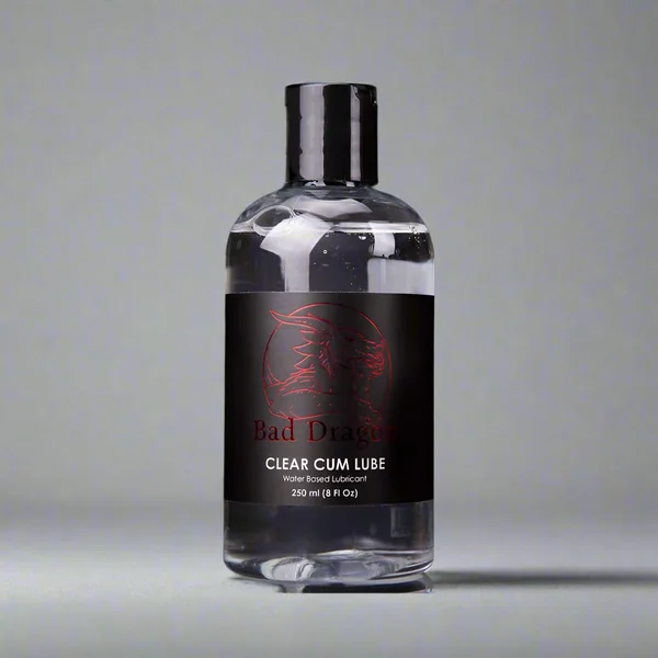 Bad Dragon Cum Lube CLEAR - Water Based Lubricant 8 oz (250 mL)