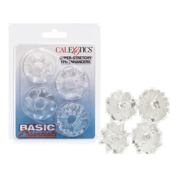Basic Essentials Super-stretchy TPR Enhancers (Clear)