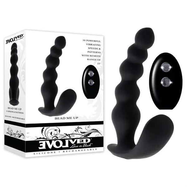 Bead Me Up Vibrating Anal Plug by Evolved