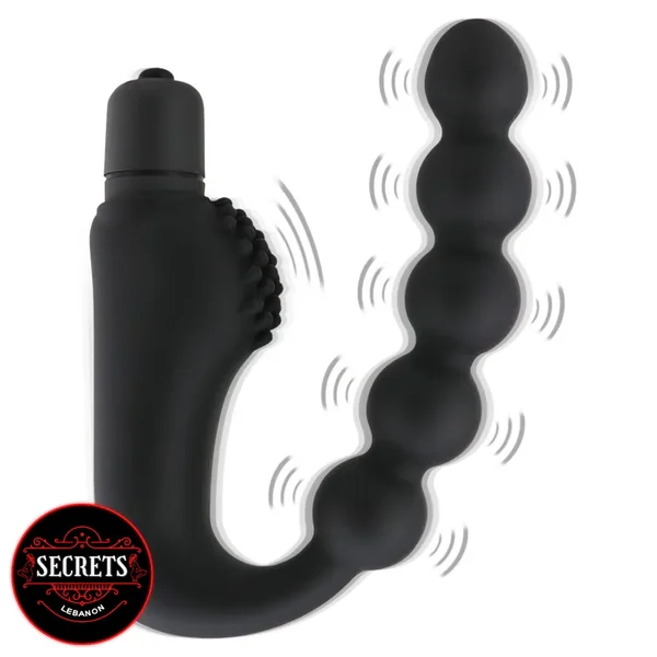 Beaded Vibrating Prostate Massager
