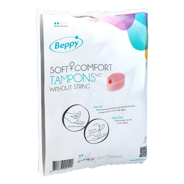 BEPPY - SOFT COMFORT TAMPONS WET 30 UNITS